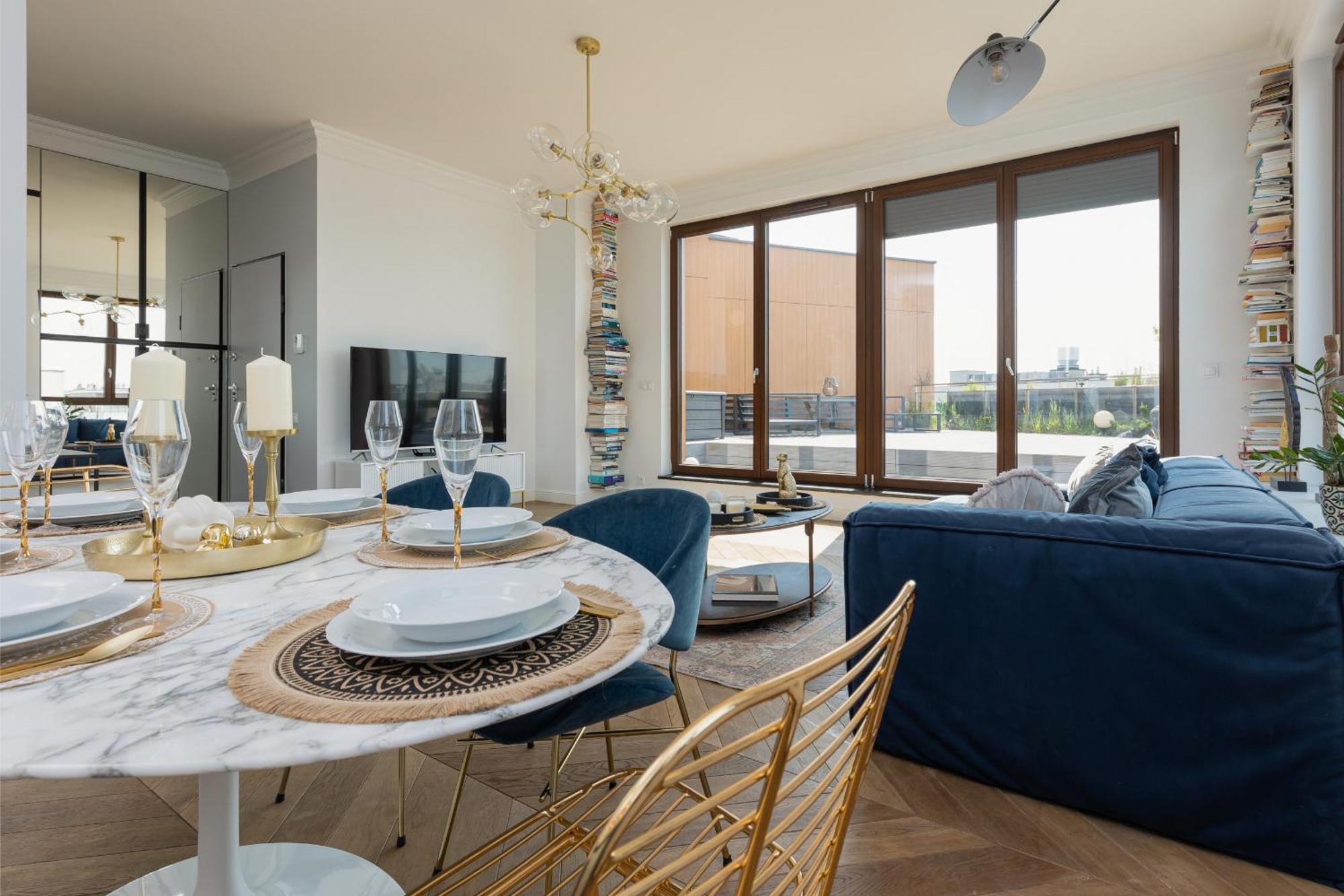 Royal Garden Apartment In Wilanow By Renters Prestige Warsaw Ngoại thất bức ảnh
